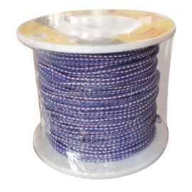 Molla elastica legabagagli in bobina d. mm 8 x mt. 200 - col. blu Uniko