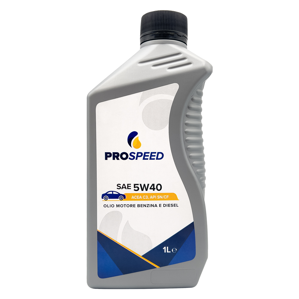 Olio motore sintetico per autovetture sae 5w40 – lt. 1 Prospeed