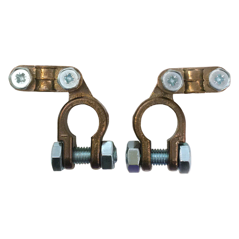 Morsetto per batteria auto polo negativo Made in italy