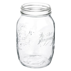 Vaso ermetico in vetro per alimenti 'quattro stagioni' 150 ml Bormioli