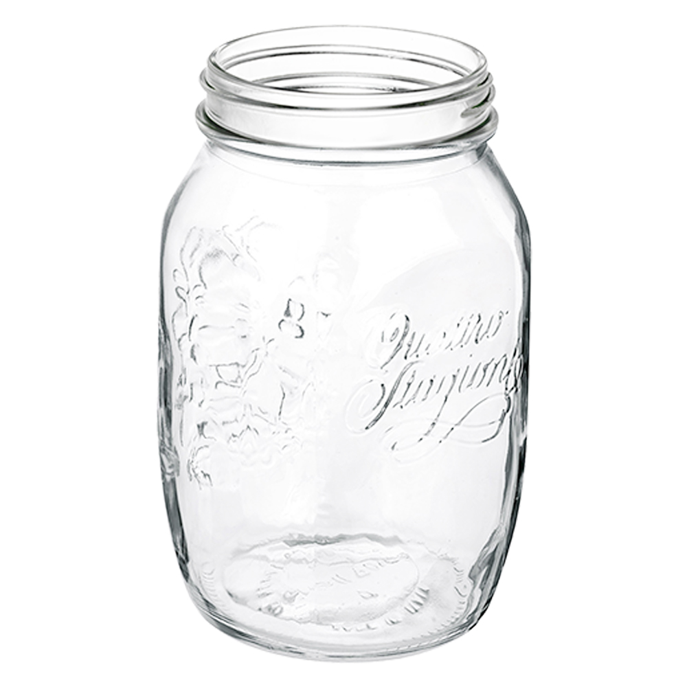 Vaso ermetico in vetro per alimenti ‘quattro stagioni’ 1000 ml Bormioli