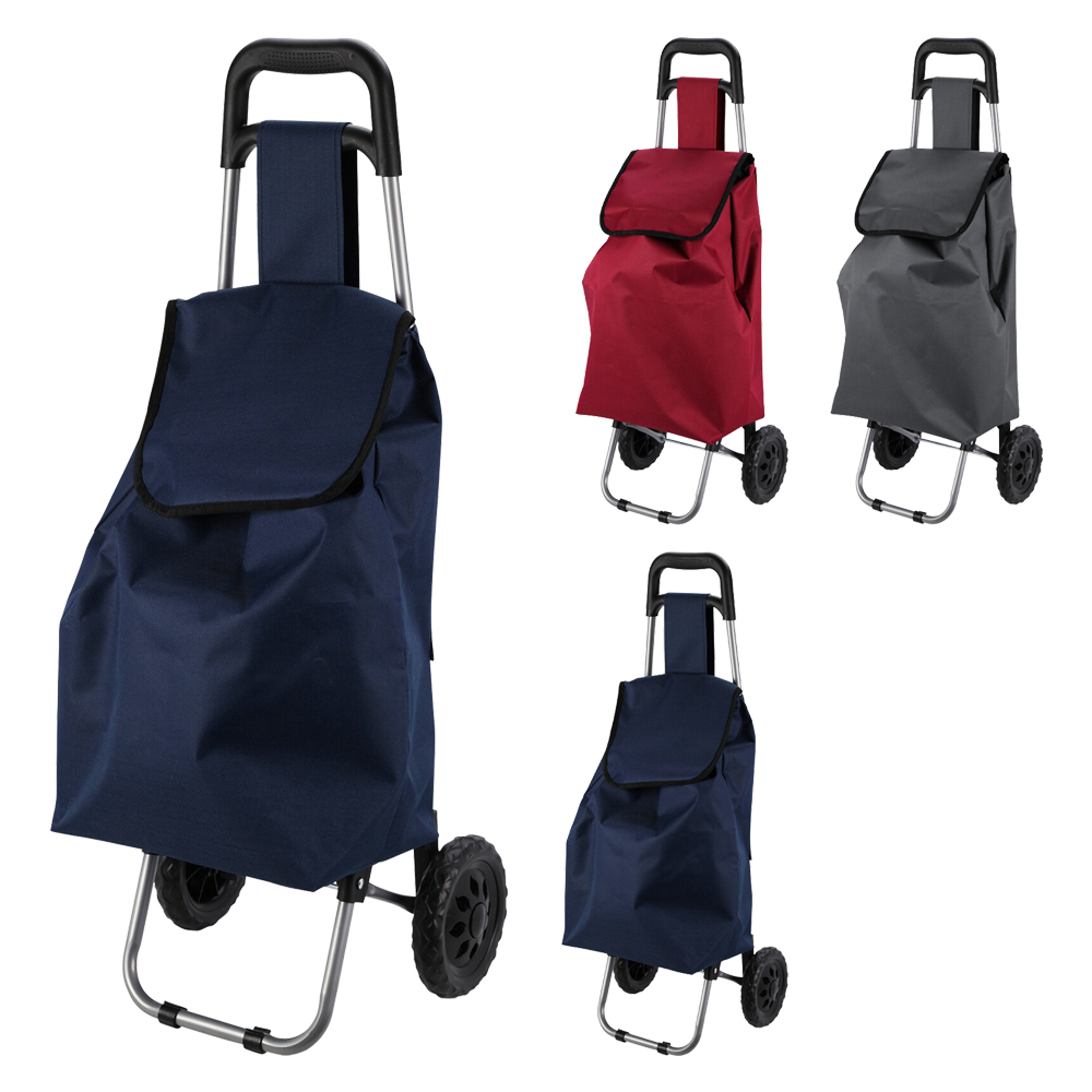 Trolley portaspesa lt. 33 – cm 35 x 28 x h.92 Senza marca