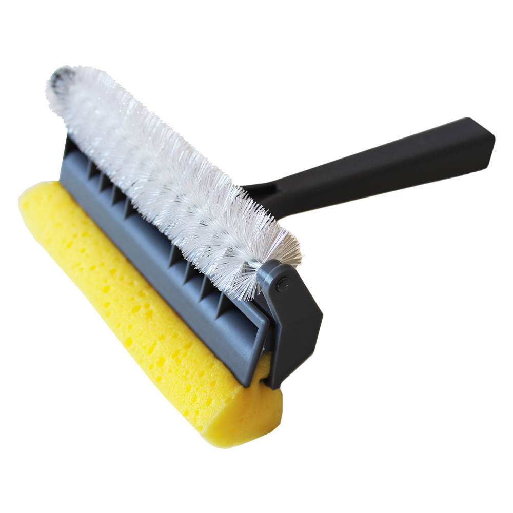 Spazzola per pulizia zanzariere bi-faccia fili/spugna Sangiorgio