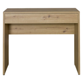 Scrivania con cassetto linea 'espresso' cm. 100 x 40,5 x h.81,4 - laccato bianco Composad