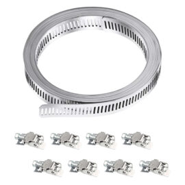 Fascetta stringitubo in kit mt. 5 x mm.9 Uniko