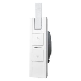 Avvolgitore elettrico ad incasso mt 6 / 8 interasse 165 - placca bianca Proxe