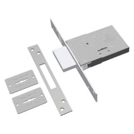 Serratura a doppia mappa da infilare per fascia '2001 securmap 11' e 70 - 4 mandate / corsa 40 mm Securemme