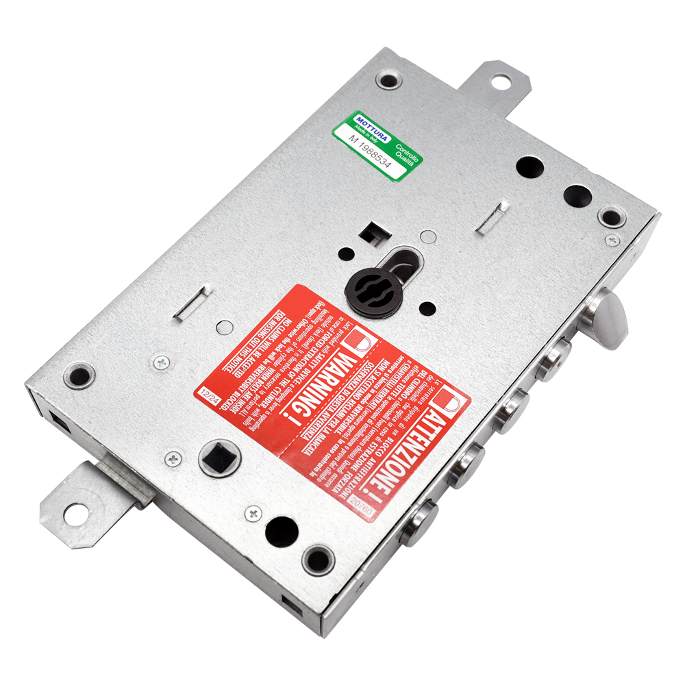 Serratura a leve per porte blindate ‘serie 82’ e 63 – 4 cat. / int.28 mm c/sist.antimanipolazione Mottura