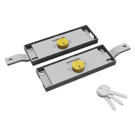 Serratura laterale per serranda '2285' catenaccio movimentato da chiave Securemme
