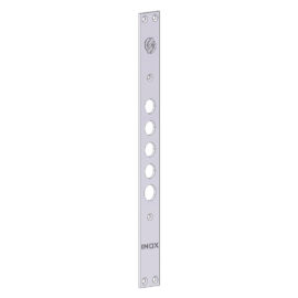 Frontale per serrature porte blindate interasse mm 28 - 5 fori Securemme