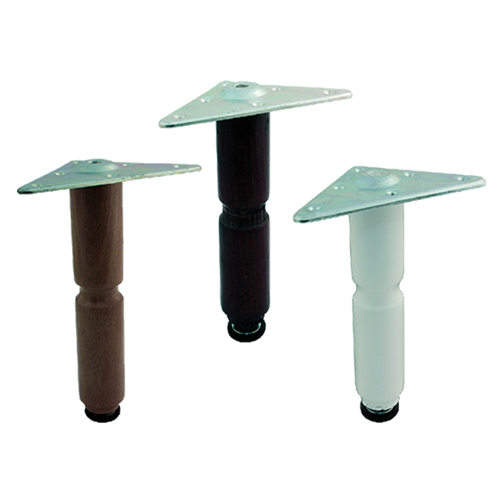 Piedino per mobili cm 10 bianco Senza marca