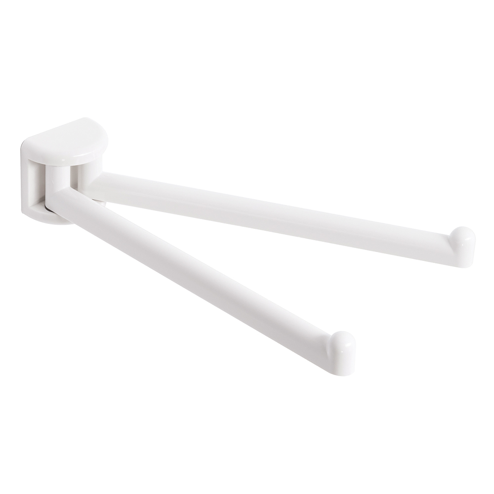 Porta asciugamani a snodo serie ‘linea’ cm 41 x 9 x h.9 Metaform