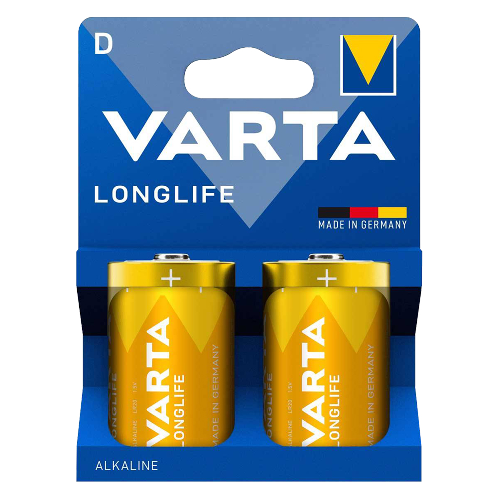 Pila mezza torcia longlife ‘lr14’ pz 2 – 1,5 v – c Varta