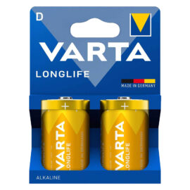 Pila torcia longlife 'lr20' pz 2 - 1,5 v - d Varta