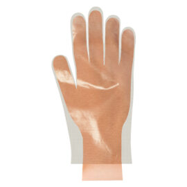 Guanti polietilene pehd monouso confezione da 100 pezzi Ajsia