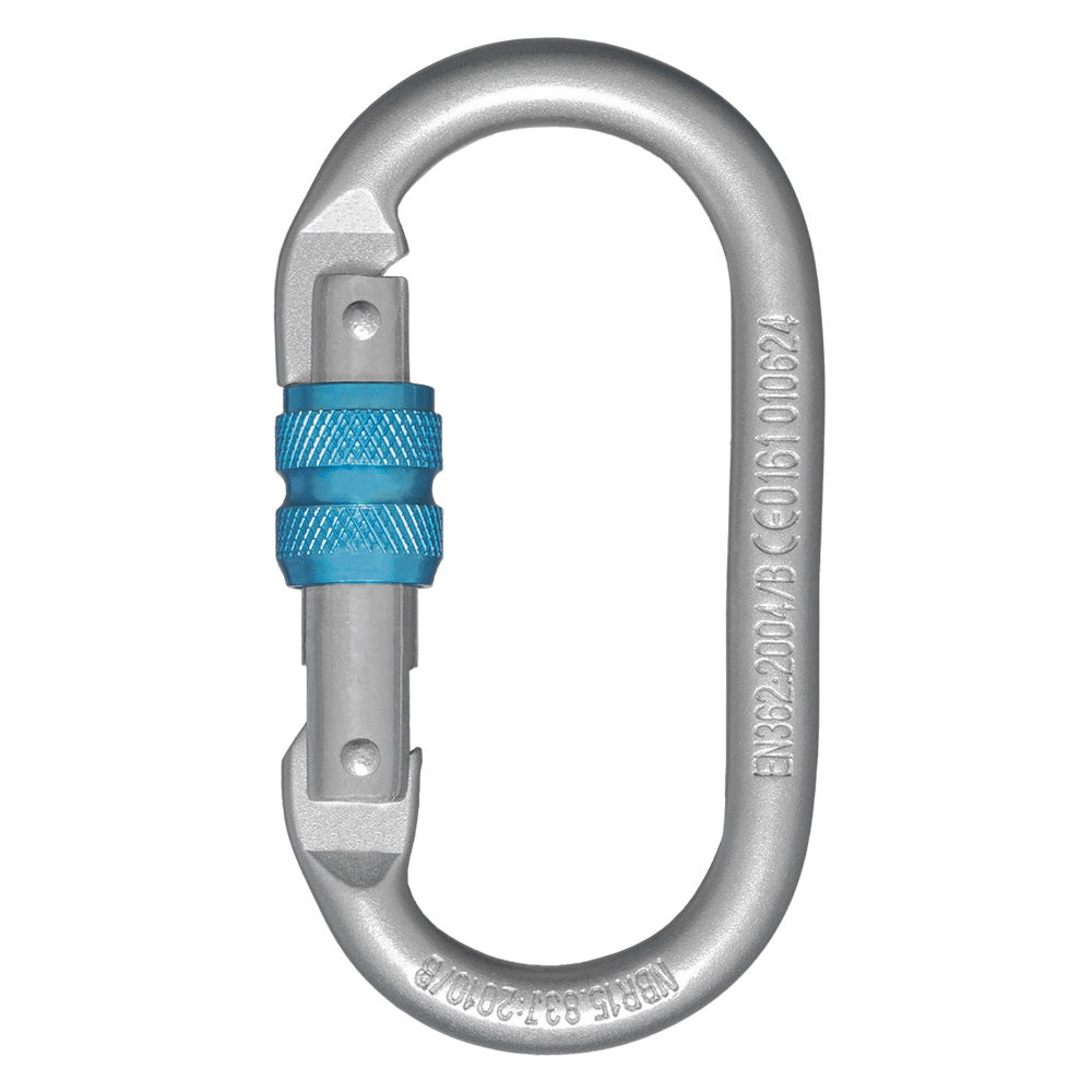 Moschettone ovale apertura 18 mm Irudek