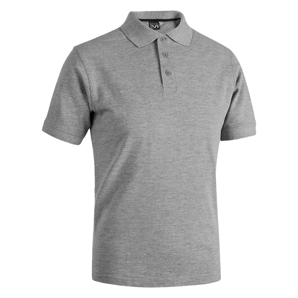 Polo ‘fox jersey’ taglia xxl – grigio melange scuro Socim