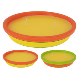 Candela alla citronella cm 11,5 x 3,2 Senza marca