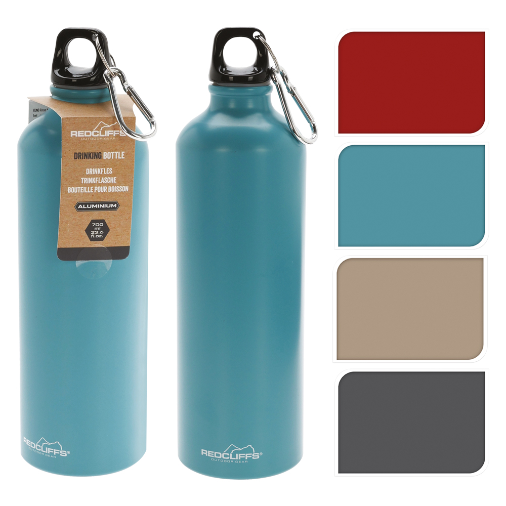 Borraccia in alluminio ml 700 – colori assortiti Senza marca