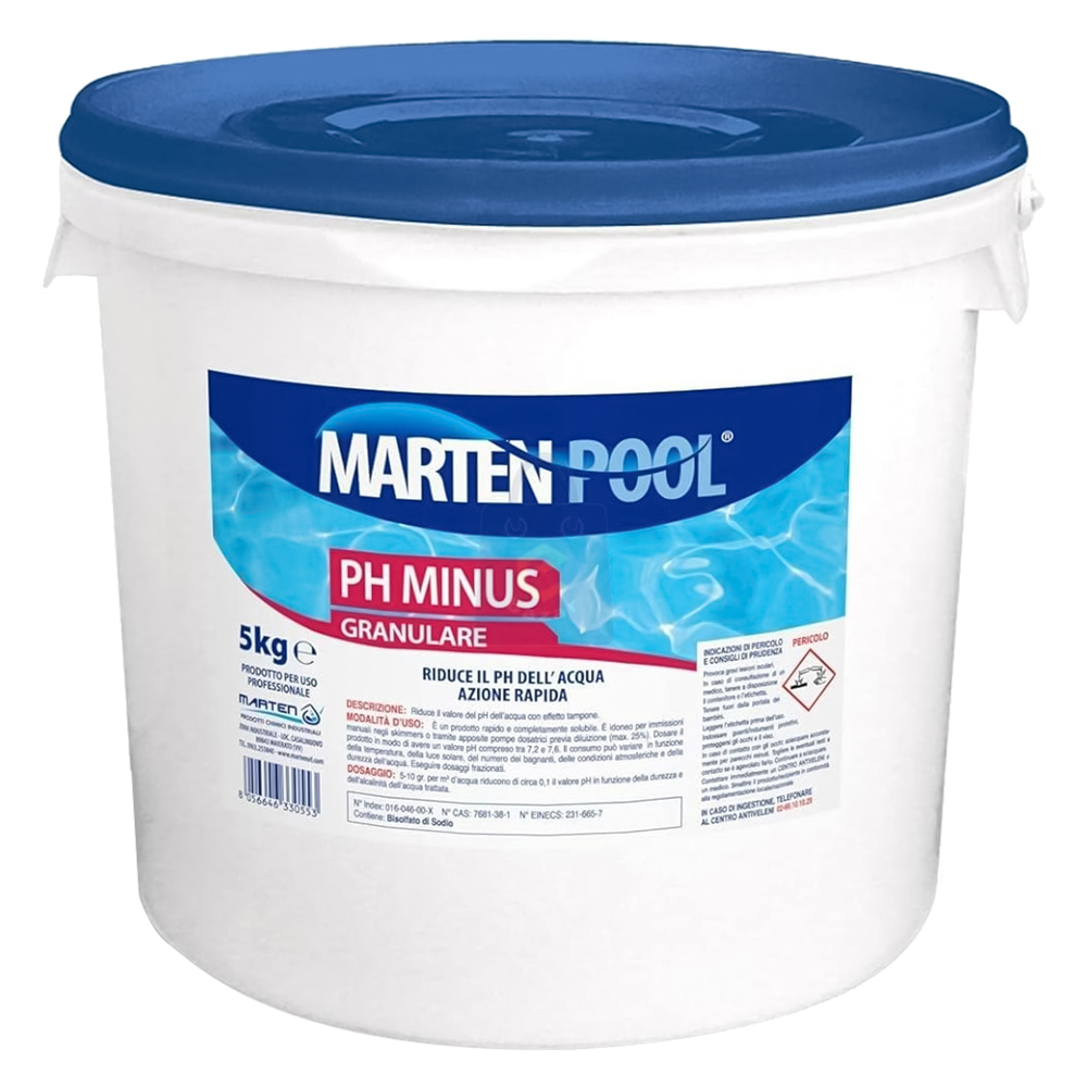 Correttore granulare ‘ph minus’ kg. 5 Marten