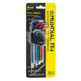 Chiavi torx lunghe in serie (t10-t50) 9 pezzi Mundial