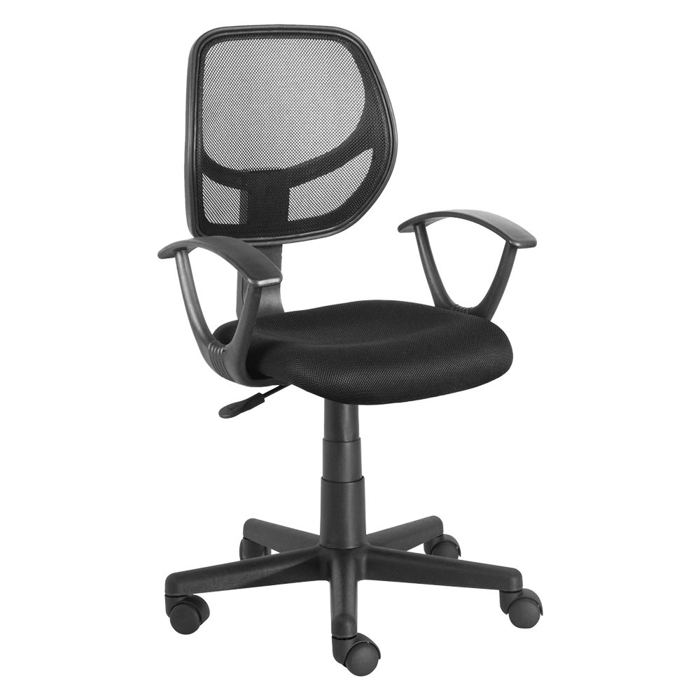 Sedia da ufficio nero – cm 54 x 56,5 x h. 86 / 97,5 Kasart