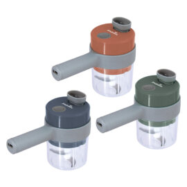 Tritatutto grattugia ricaricabile 3 in 1 15 w - contenitore ml 250 Joyteck