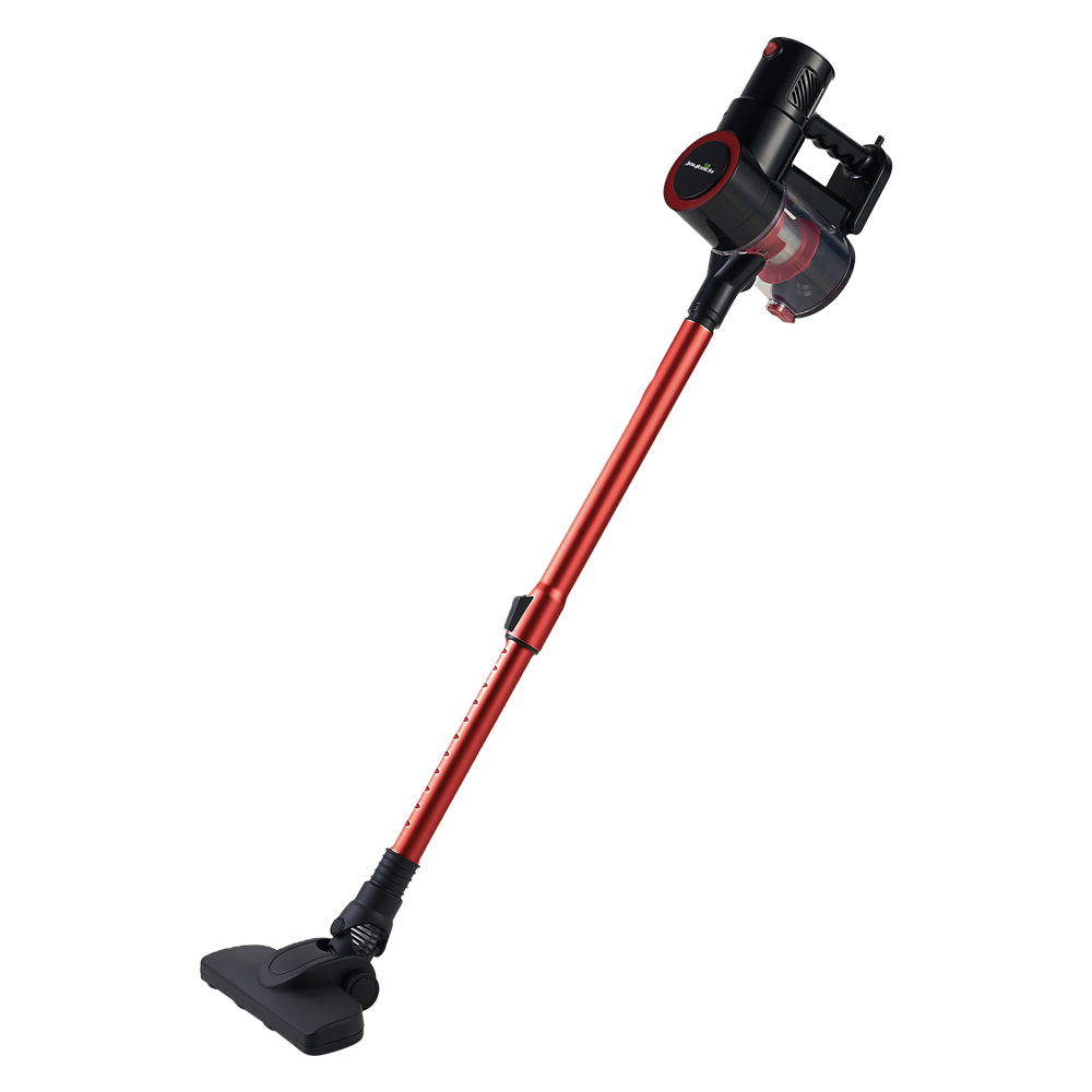 Scopa elettrica multi-cyclone 500 w – colore nero/rosso Joyteck