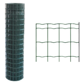 Rete elettrosaldata plastificata 76,2 x 63,5 filo Ø mm. 1,6/2 - h. cm 150 x mt. 25 Sidex