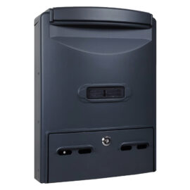 Cassetta postale 'primula' cm 29 x 10 x h.39 - grigio Kasart