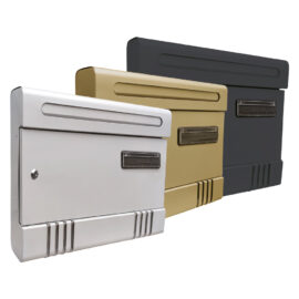 Cassetta postale 'jasmine cm 36,5x6,5x h 29 - giallo cromo Kasart