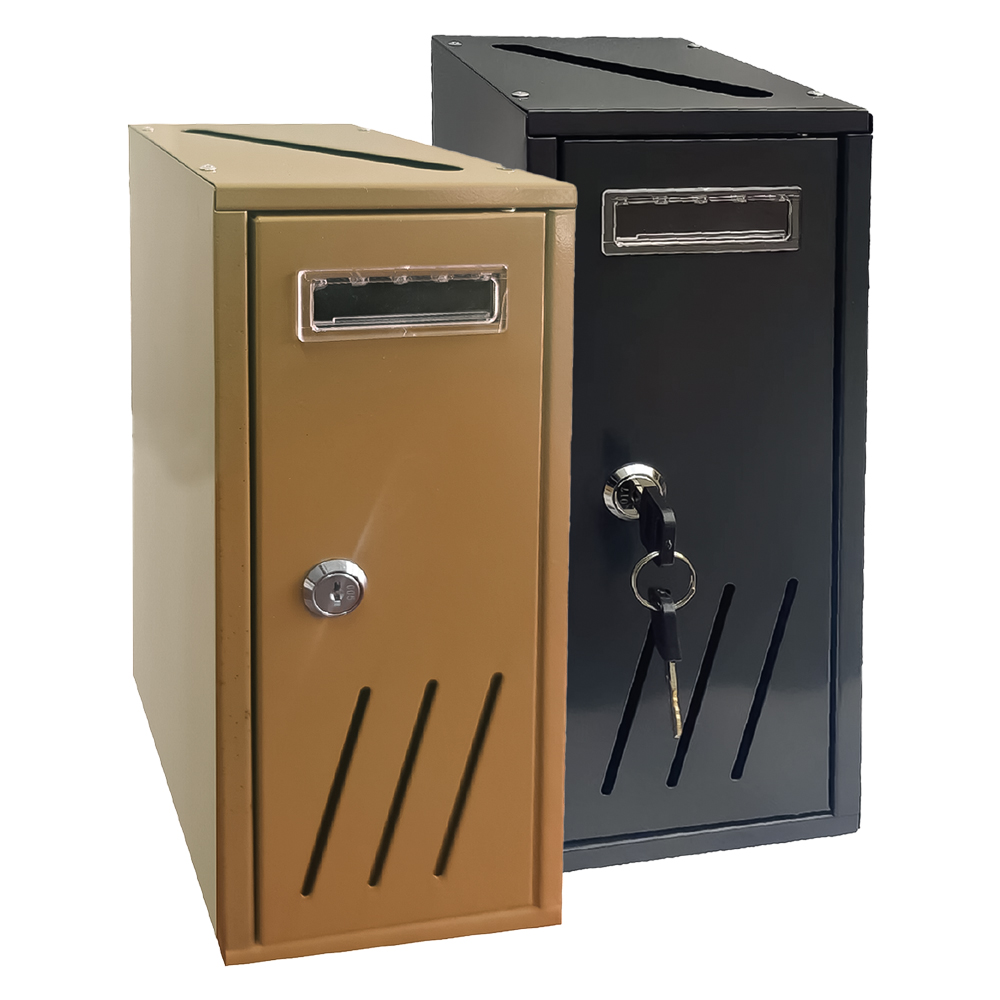 Cassetta postale singola verticale 1 posto – antracite – cm. 12×17,5x h. 30 Kasart