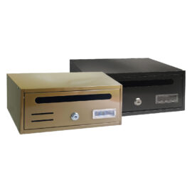 Cassetta postale singola orizzontale 1 posti - bronzata - cm. 30x17,5x h. 12 Kasart