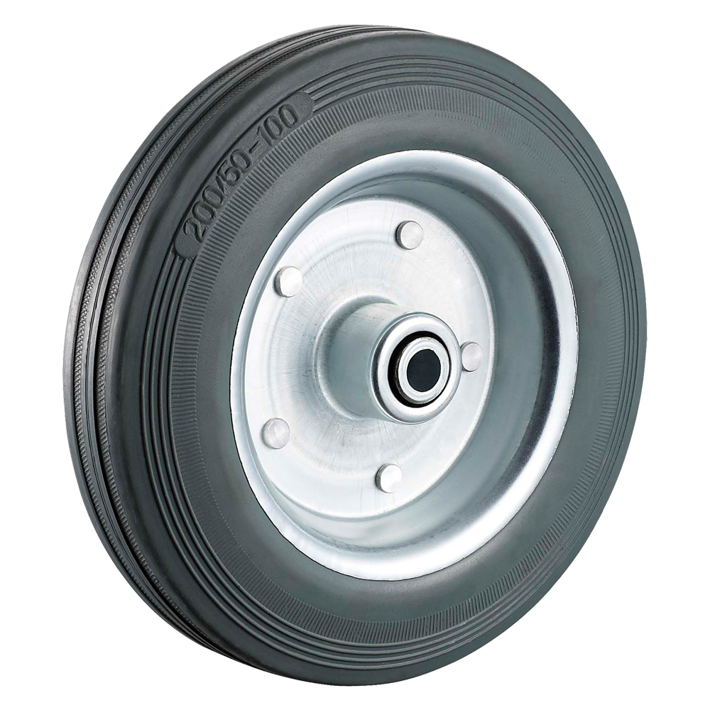 Ruota per carrelli ø mm 100 – foro ø mm 8 – capacità kg 70 Uniko