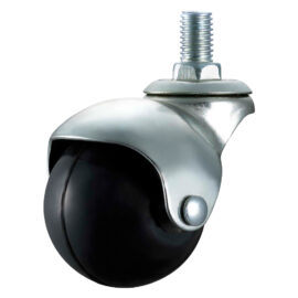 Ruota per mobili ø 40 - perno mm 8 x 10 - capacità kg 25 - pz 2. Uniko