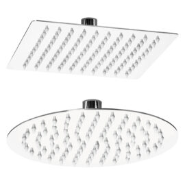 Set doccia 'starter' tondo - soffione Ø 20 cm Metaform