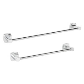 Porta asciugamani serie 'starter' inter. fori 30 cm - cm 36,8 x 5 x h. 4,8 Metaform