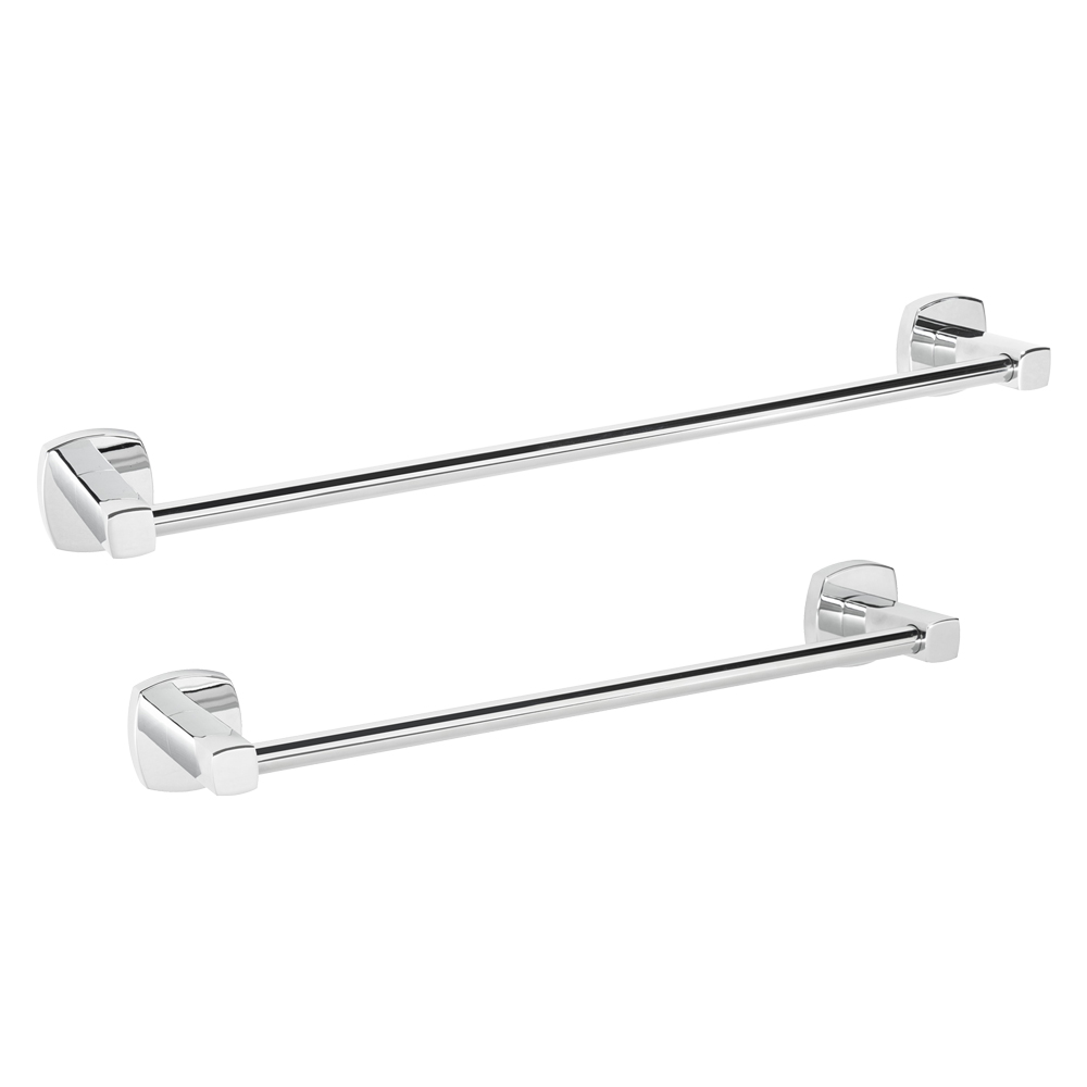 Porta asciugamani serie ‘starter’ inter. fori 30 cm – cm 36,8 x 5 x h. 4,8 Metaform