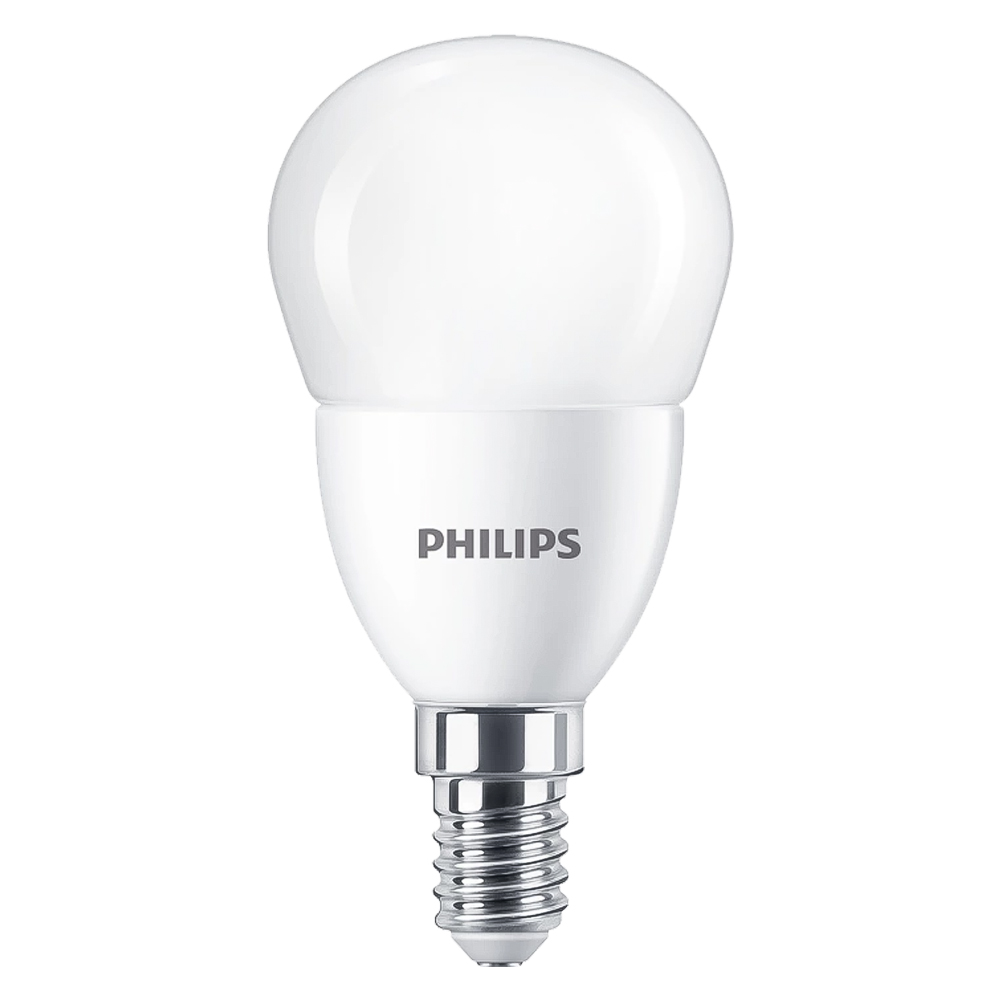 Lampada a led ‘sfera’ calda 2700k 4,9 w=40w e14 – 470 lm Philips