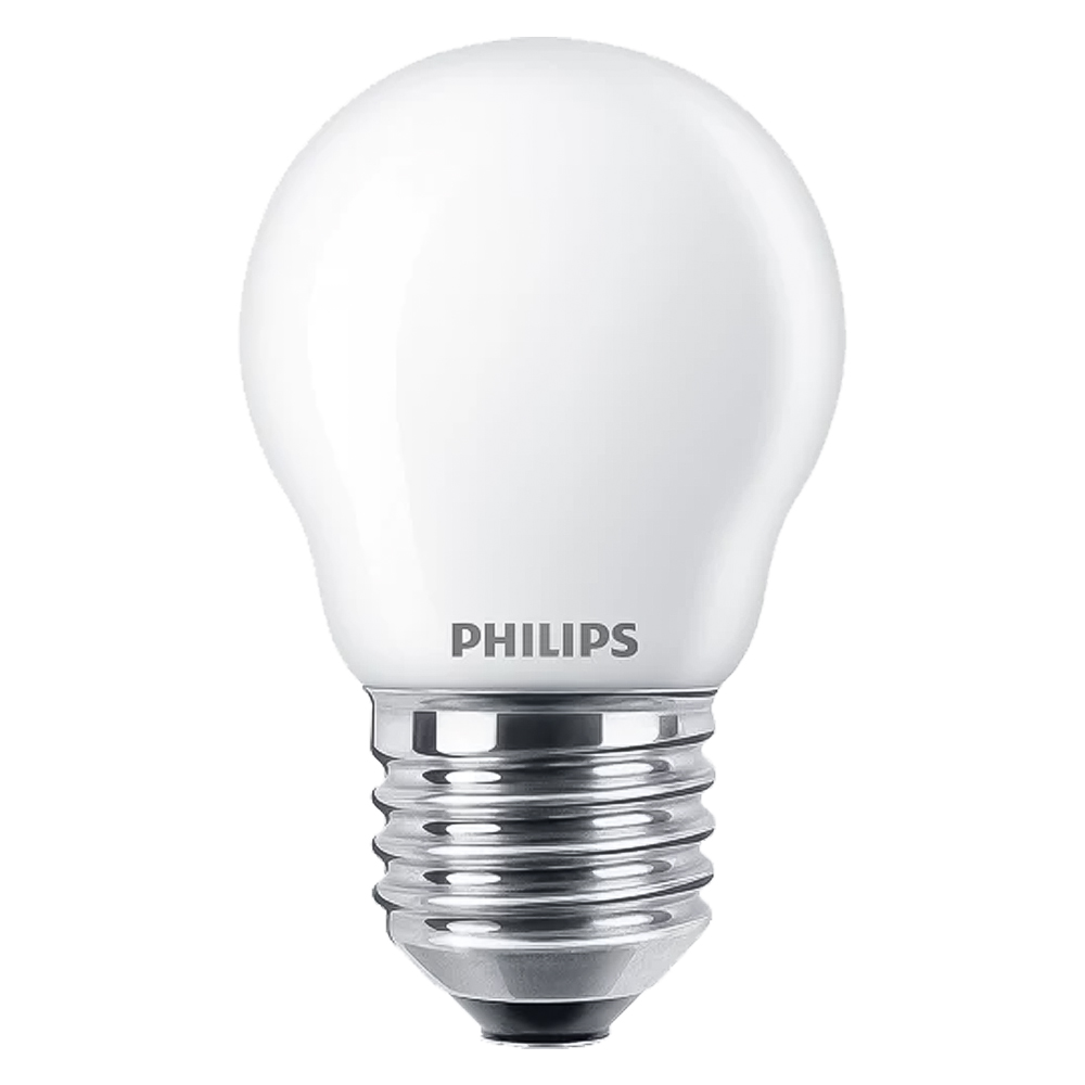 Lampada a led ‘sfera’ natur.4000k 4,3 w=40w e27 – 470 lm Philips