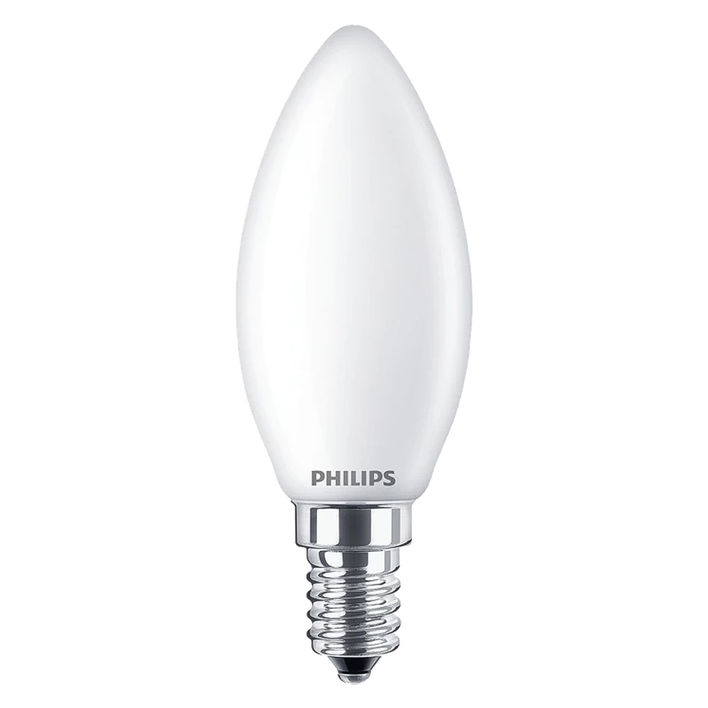 Lampada a led ‘oliva’ calda 2700k 4,3 w=40w e14 – 470 lm Philips