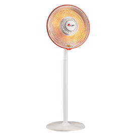 Stufa a parabola con piantana mm 410 x 380 x h. 1070 - 500 / 1000 w Kasart