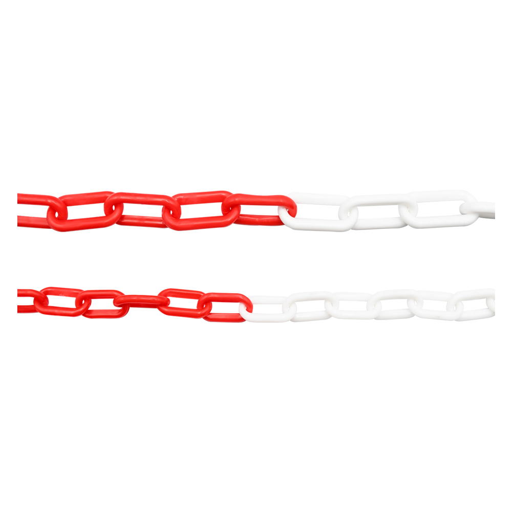 Catena segnaletica bicolore bianca / rossa – Ø mm. 6 x 36 x 19 x mt.25 Uniko