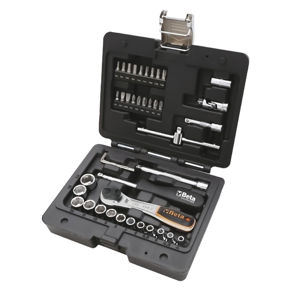 Set chiavi a bussola art. 903e/c42 42 pezzi – 1/4 Beta