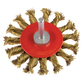 Spazzola circolare con gambo Ø mm 100 - gambo mm 6 Pg