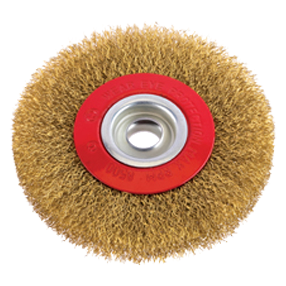 Spazzola circolare per mola Ø mm 100 – foro mm 13 Pg