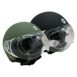 Casco per moto 'sirio matt' nero - tg. m Senza marca