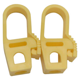 Gancio in plastica mm. 59x29 Uniko