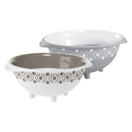 Scolapasta 'tosca' bianco/tortora Stefanplast