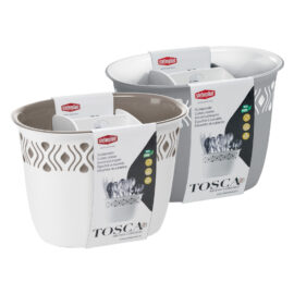 Scolaposate 'tosca' grigio/bianco Stefanplast